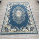 Paris Turkish Carpet 6989C Blue Color Size 100*300