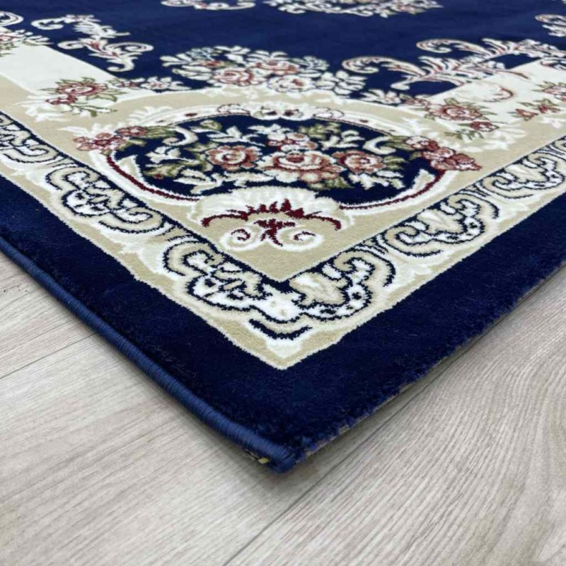 سجاد تركي باريس 6989C لون كحلي مقاس 300*500