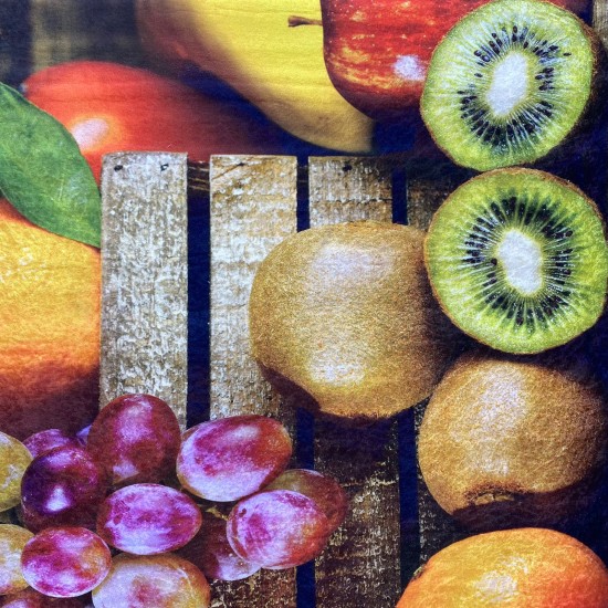 Fruits ruble kitchen rugs