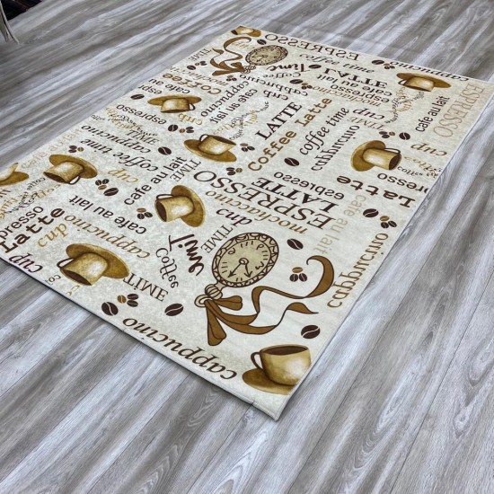 Ruble Fenjan Al Kafi Kitchen Rugs Beige