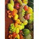 Kitchen rugs mixed fruits