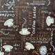 Brown espresso latte kitchen rugs