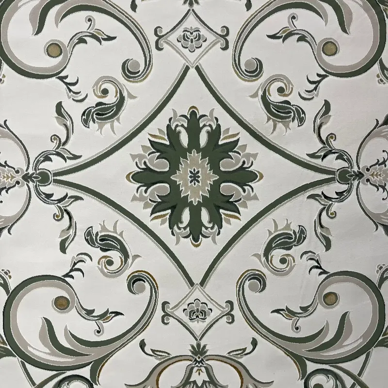 سجاد سفير تركي SRC28A كريم اخضر مقاس 200*300