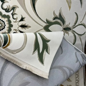 Turkish Safir Rug SRC32C cream green Size 50*80