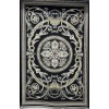 Turkish Safir Rug SRC03A Black Multi-Size 250*350