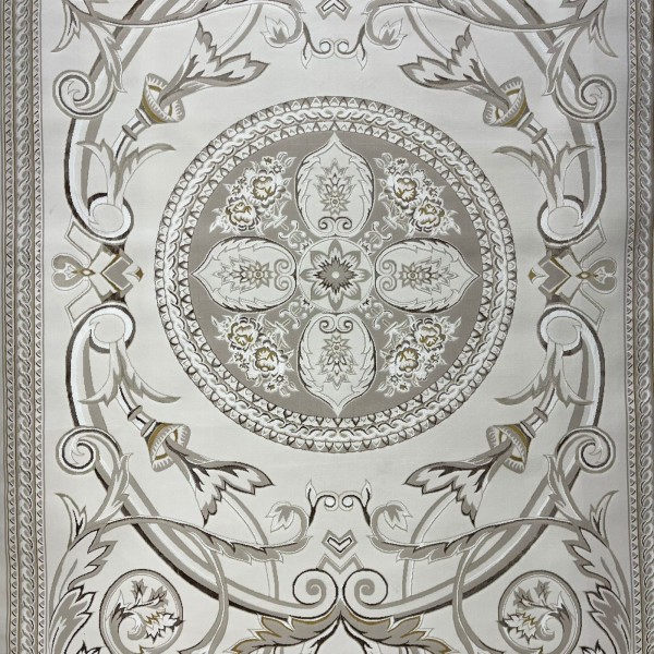 Turkish Safir Rug SRC03A cream beige-Size 80*150