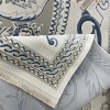 Turkish Safir Rug SRC03A cream blue-Size 100x200