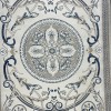 Turkish Safir Rug SRC03A cream blue-Size 100x200