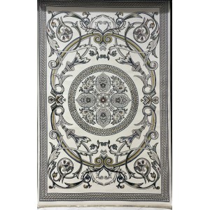 Turkish Safir Rug SRC03A cream multe-Size 200*300