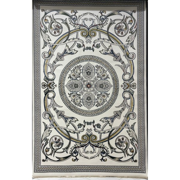 Turkish Safir Rug SRC03A cream multe-Size 200*300
