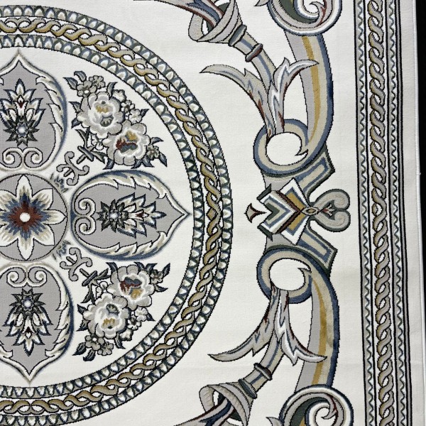 Turkish Safir Rug SRC03A cream multe-Size 200*300