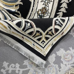 سجاد سفير تركي SRC04A اسود مولتي مقاس 50*80 سجاد سفير تركي SRC04A اسود مولتي مقاس 50*80