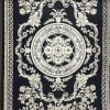 سجاد سفير تركي SRC04A اسود مولتي مقاس 100*300