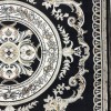 سجاد سفير تركي SRC04A اسود مولتي مقاس 100*300