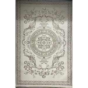 Turkish Safir Rug SRC04A cream beige-Size 150*220