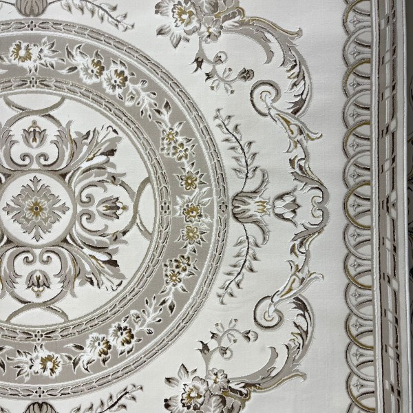 سجاد سفير تركي SRC04A كريم بيج مقاس 150*220