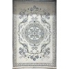 Turkish Safir Rug SRC04A cream blue-Size 100x300