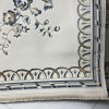 Turkish Safir Rug SRC04A cream blue-Size 100x300