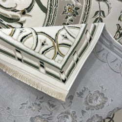 سجاد سفير تركي SRC04A كريم اخضر مقاس 300*400 سجاد سفير تركي SRC04A كريم اخضر مقاس 300*400