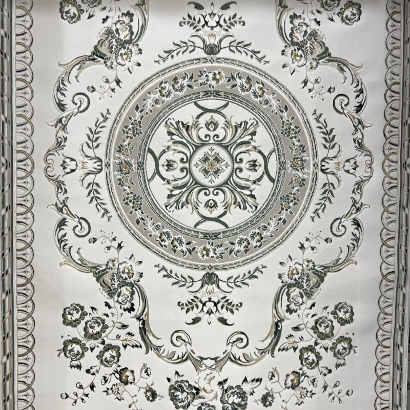 سجاد سفير تركي SRC04A كريم اخضر مقاس 300*400