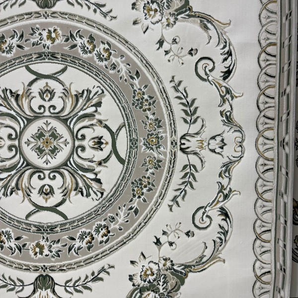 Turkish Safir Rug SRC04A cream green-Size 150*220
