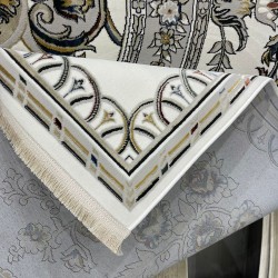 سجاد سفير تركي SRC04A كريم مولتي مقاس 150*220 سجاد سفير تركي SRC04A كريم مولتي مقاس 150*220