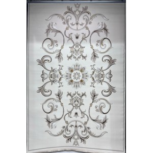 Turkish Safir Rug SRC05A cream beige-Size 100x200