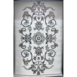 سجاد سفير تركي SRC05A كريم مولتي مقاس 150*220