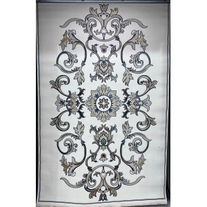 Turkish Safir Rug SRC05A cream multe-Size 50*80