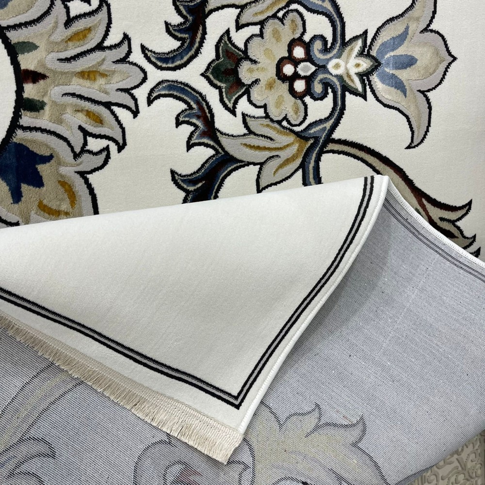 سجاد سفير تركي SRC05A كريم مولتي مقاس 100*300 سجاد سفير تركي SRC05A كريم مولتي مقاس 100*300