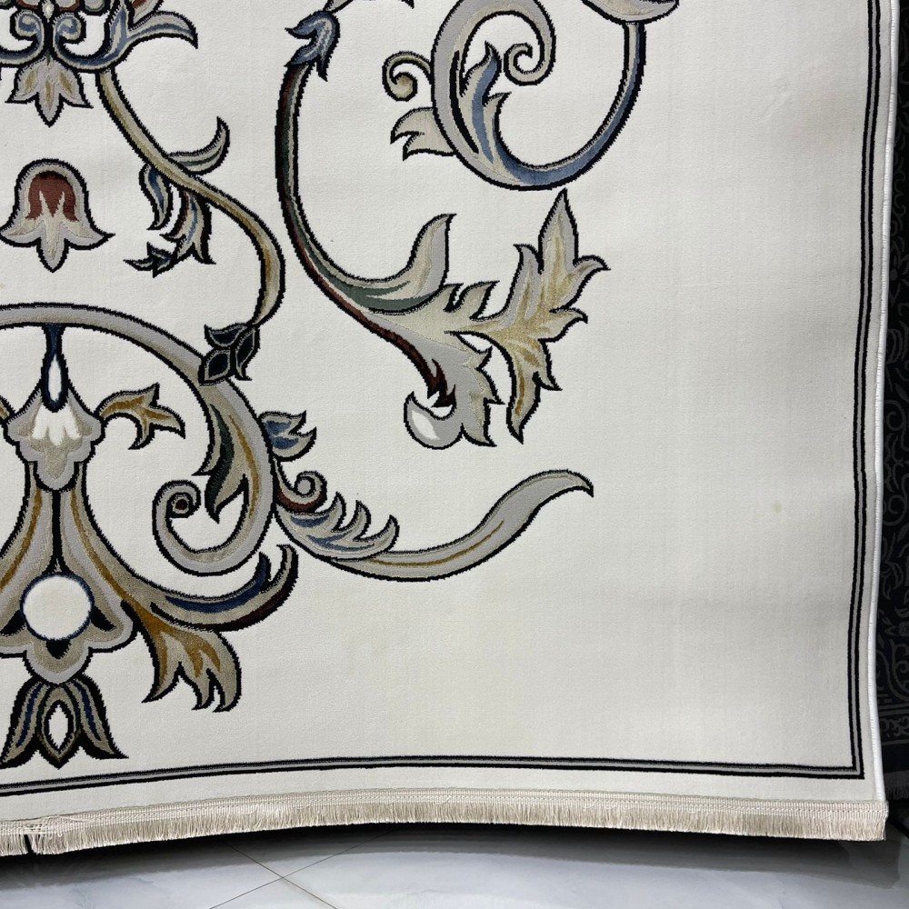 سجاد سفير تركي SRC05A كريم مولتي مقاس 100*300 سجاد سفير تركي SRC05A كريم مولتي مقاس 100*300