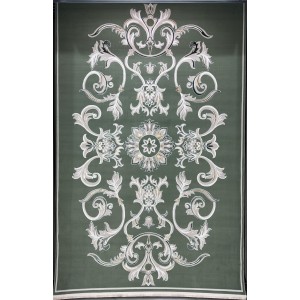Turkish Safir Rug SRC05A green-Size 250*350