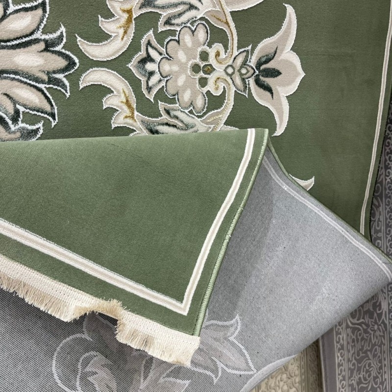 سجاد سفير تركي SRC05A اخضر مقاس 100*300