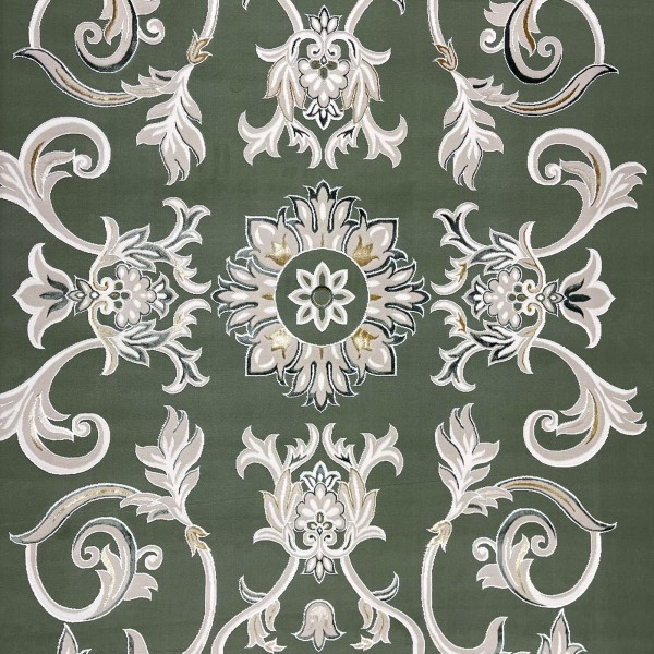 Turkish Safir Rug SRC05A green-Size 250*350