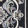 سجاد سفير تركي SRC06A اسود مولتي مقاس 150*220