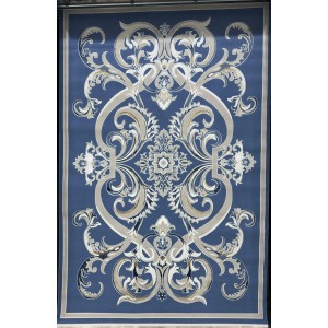 Turkish Safir Rug SRC06A blue-Size 150*220