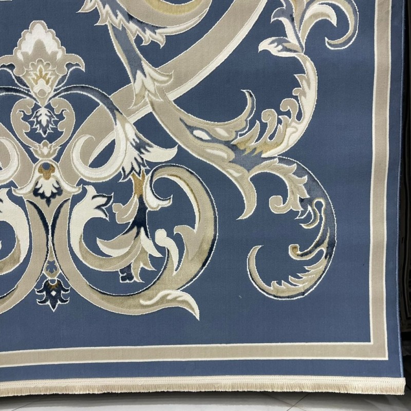 سجاد سفير تركي SRC06A سماوي مقاس 100*200