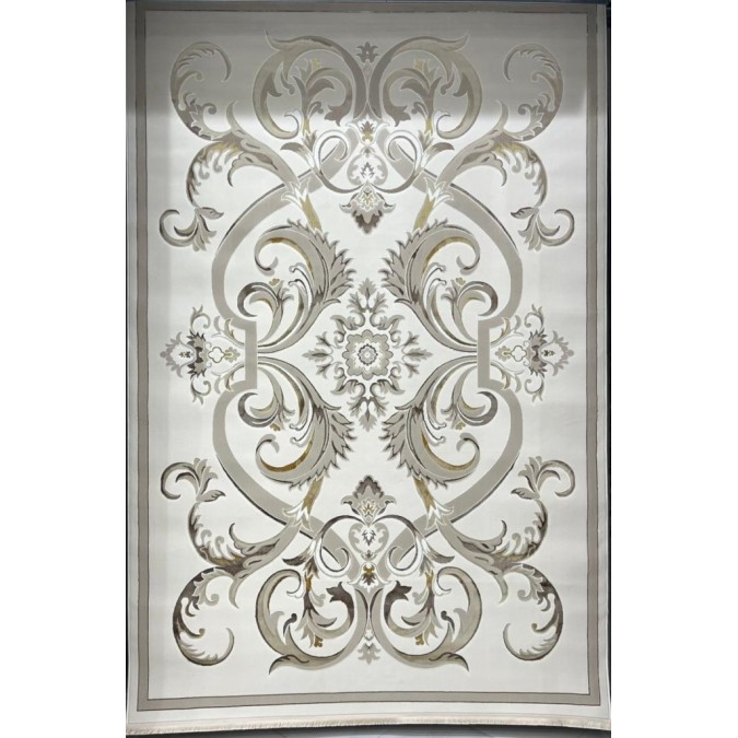Turkish Safir Rug SRC06A cream beige-Size 80*150