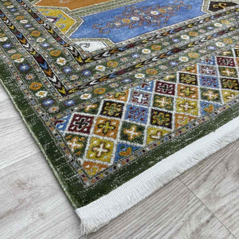 سجاد شرقي تركي 17373Y10 اخضر مقاس 80*150