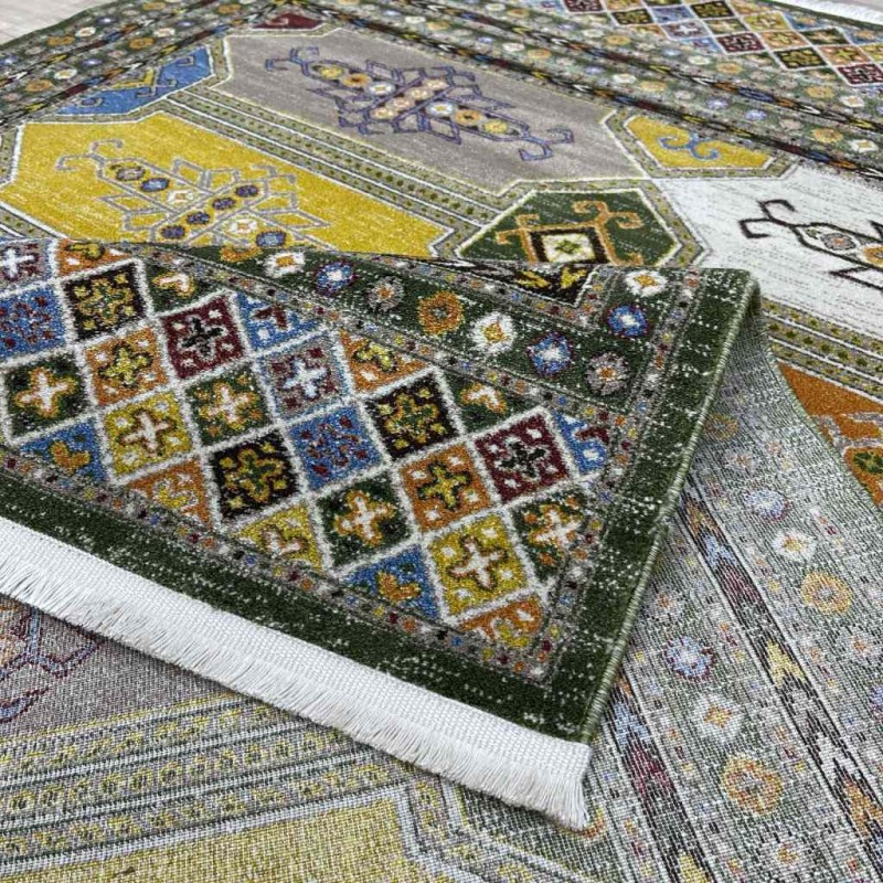 سجاد شرقي تركي 17373Y10 اخضر مقاس 80*150