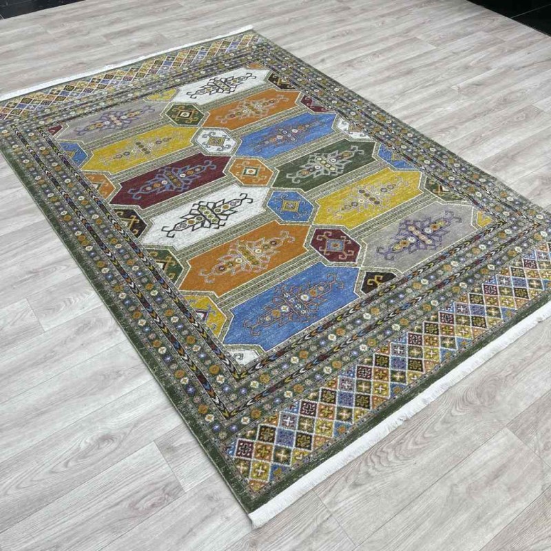 سجاد شرقي تركي 17373Y10 اخضر مقاس 80*150
