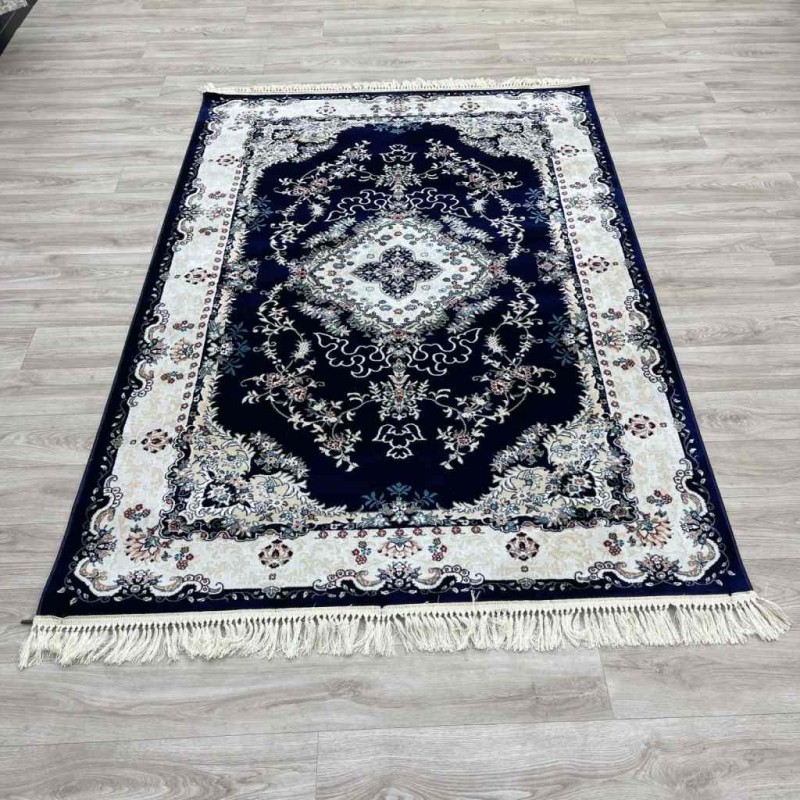سجاد تركي سوبر اصفهان C709A لون كحلي مقاس 300*500