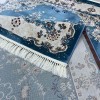 Turkish Super Isfahan Carpet C709A Blue Color Size 400*400