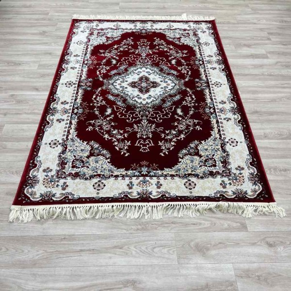 Turkish Super Isfahan Carpet C709A red Color Size 300*400
