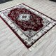 Turkish Super Isfahan Carpet C709A red Color Size 400*500