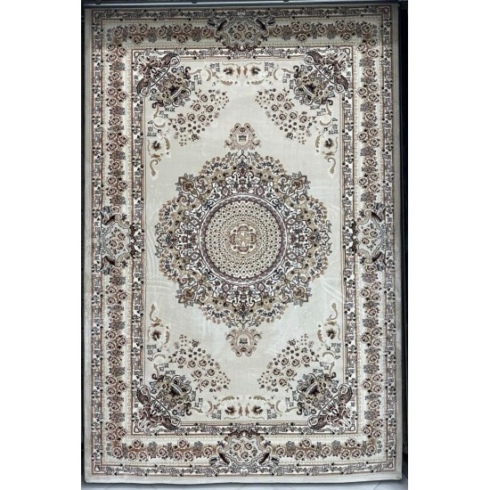 Turkish carpet Super Million 3658D beige cream size 200*300