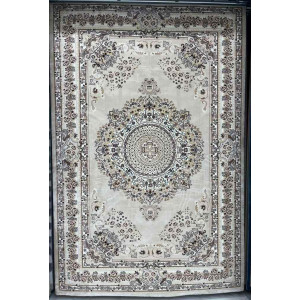 سجاد تركي سوبر مليون 3658D لون كريم مقاس 300*400