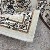 Turkish carpet Super Million 3658D cream color size 400*500