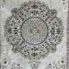 Turkish carpet Super Million 3658D cream color size 400*500