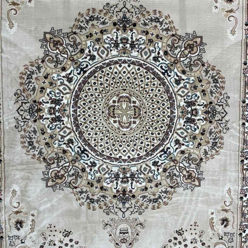 سجاد تركي سوبر مليون 3658D لون كريم مقاس 400*600